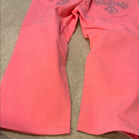 Miss Me Coral Capris - Picture 7 of 11